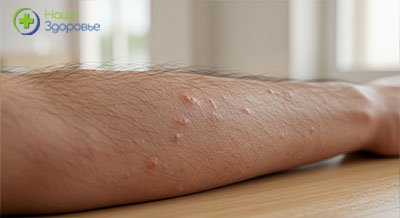 Аллергическая реакция на руке
